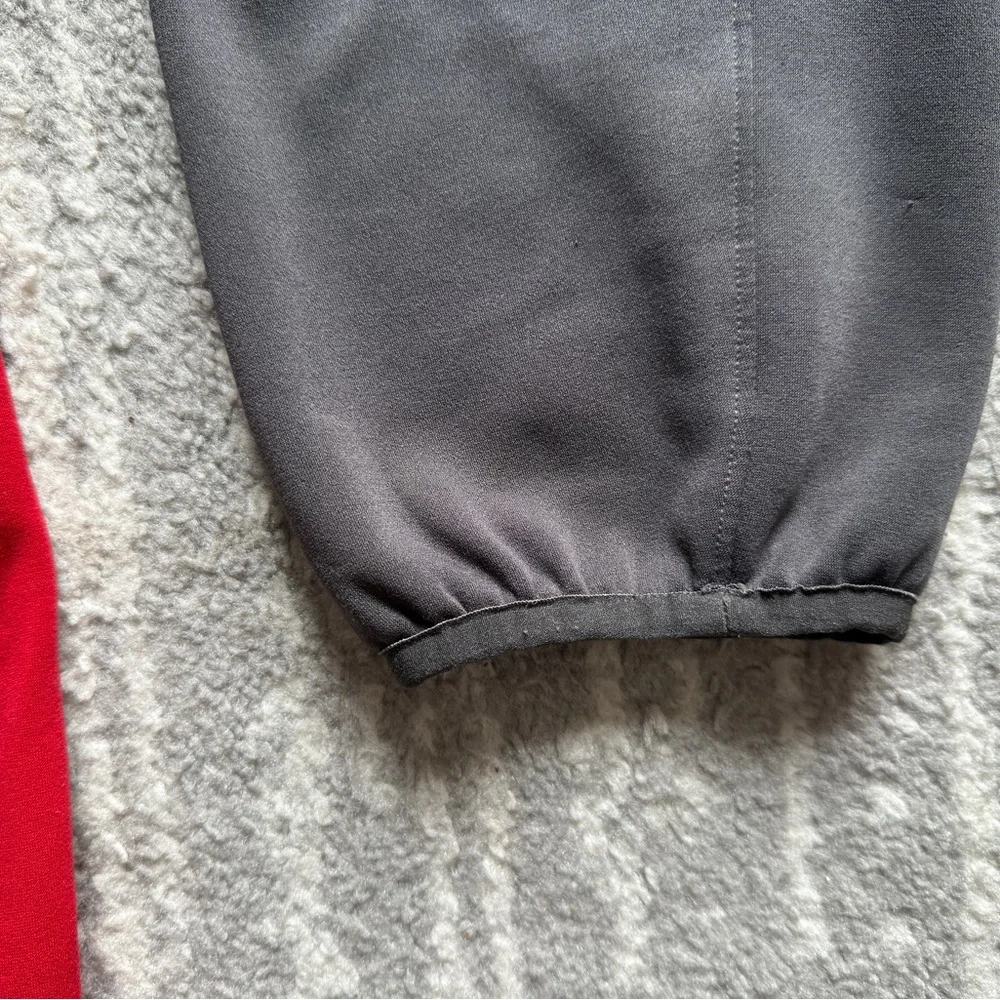The North Face Red and Charcoal Jacket